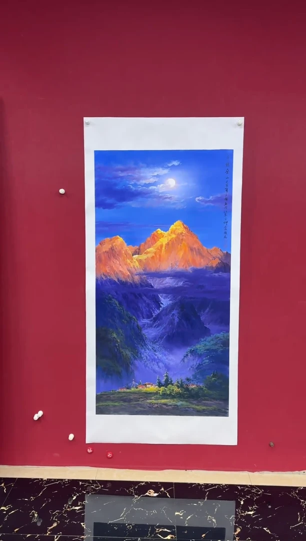 国画国画绘画山水花鸟