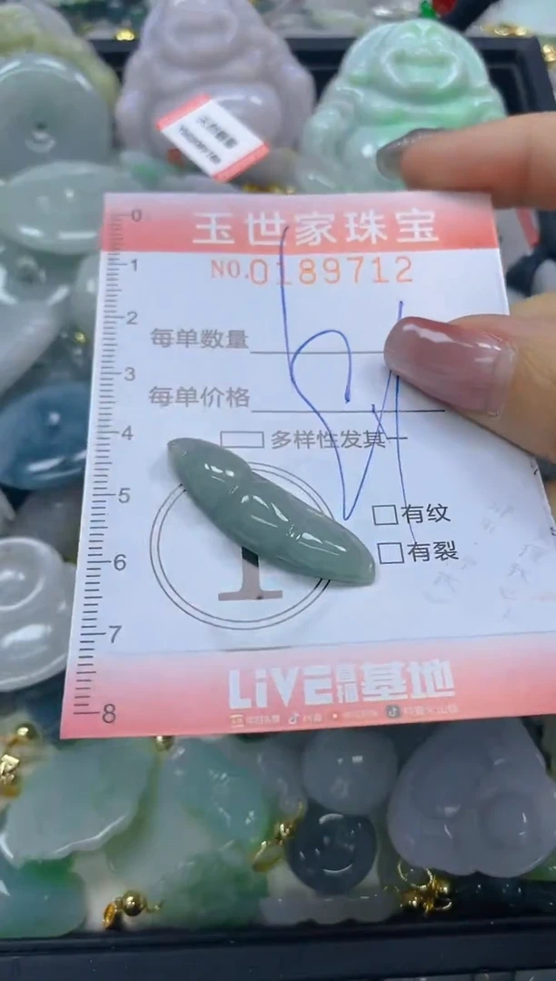 【闪购商品】翡翠颈饰未镶嵌闪购0189712