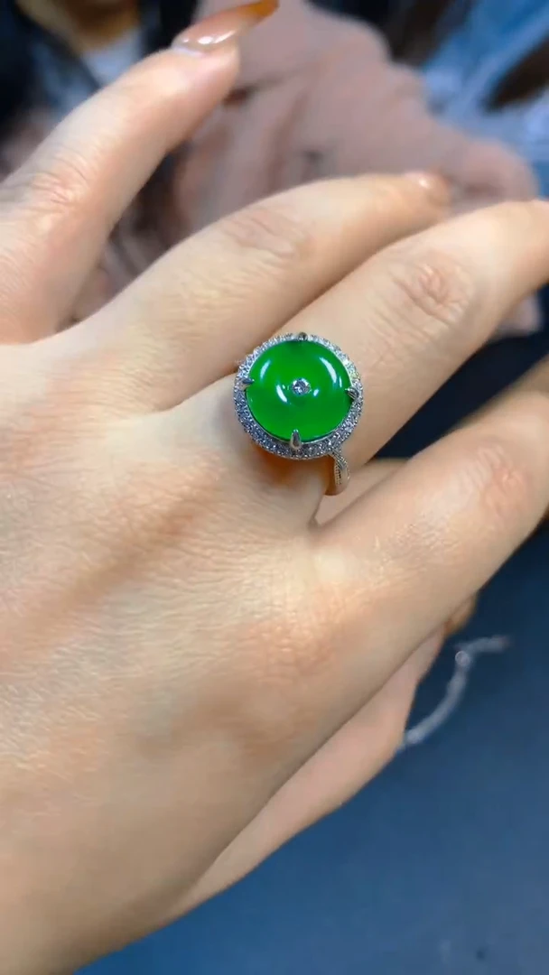 【闪购商品】翡翠戒指未镶嵌0800073944多样性发一