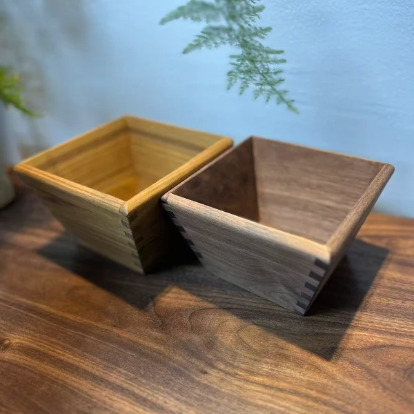 实木斗升办公室收纳盒米斗日进斗金客厅摆件仿古升子招财收纳礼品