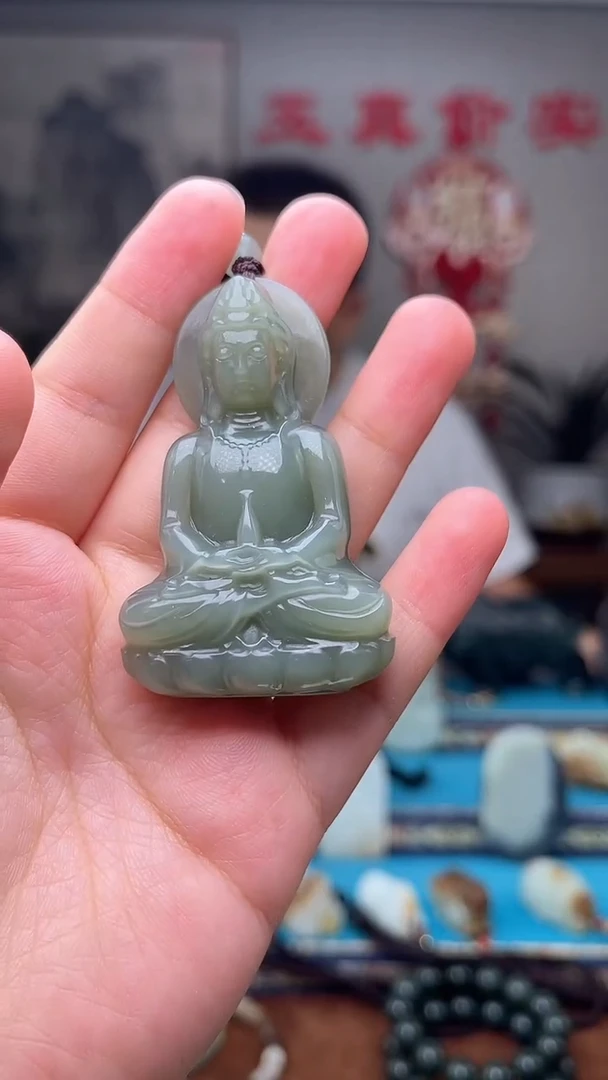 和田玉未镶嵌挂件1