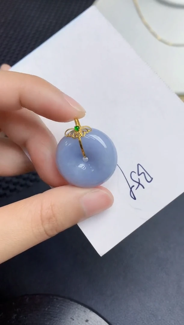 【闪购商品】翡翠颈饰18K金镶嵌000000000