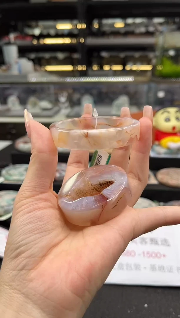 未镶嵌手镯石英质玉53圈口（赠品镯心）3888492