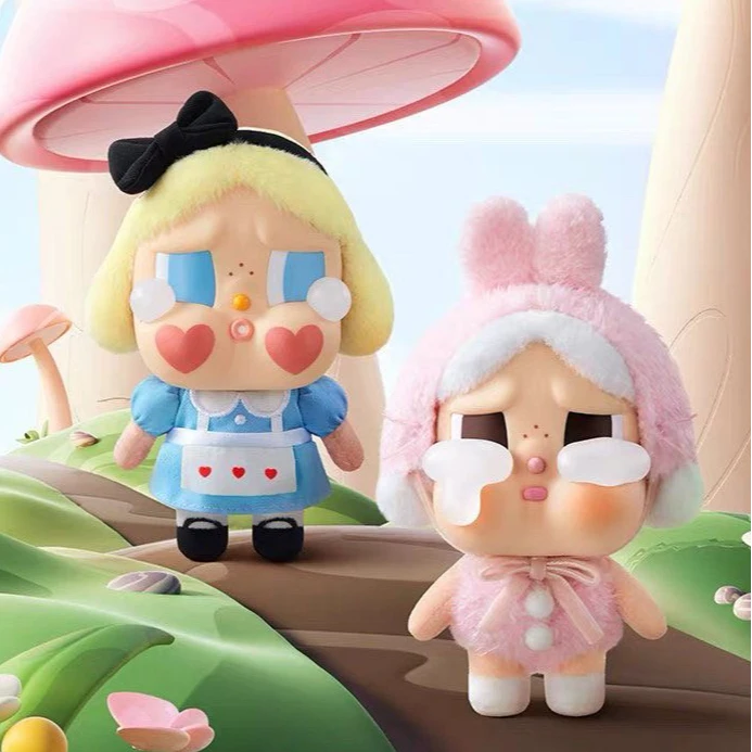 【代拆福利散盒】CRYBABY眼泪工厂系列搪胶脸毛绒盲盒潮流挂件