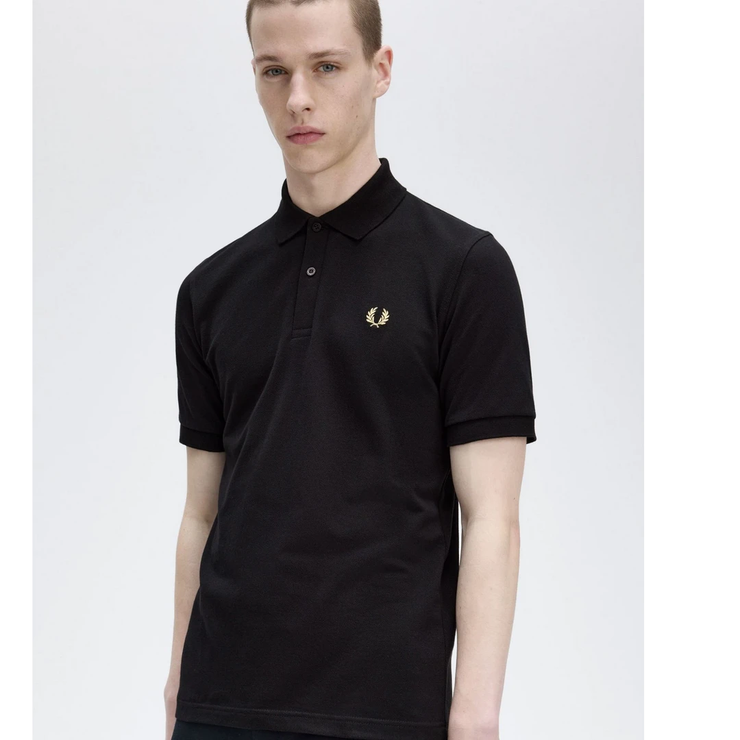 FREDPERRY25新品经典百搭休闲夏季半袖短袖麦穗英产男装PoloM3XX