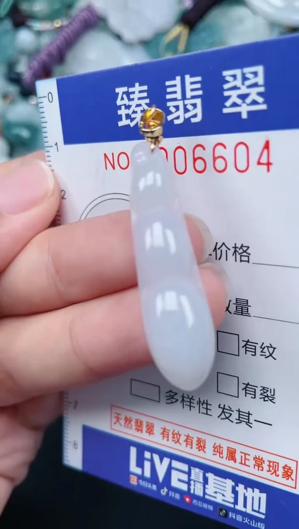 颈饰未镶嵌翡翠.0006604