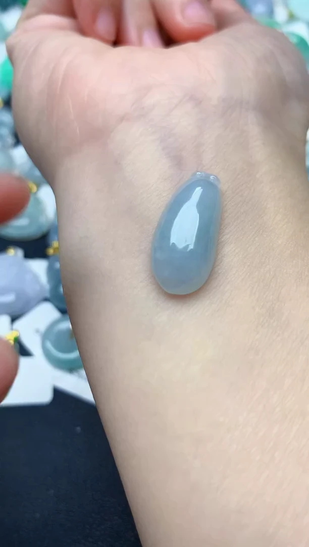 颈饰未镶嵌翡翠天然缅甸A货翡翠