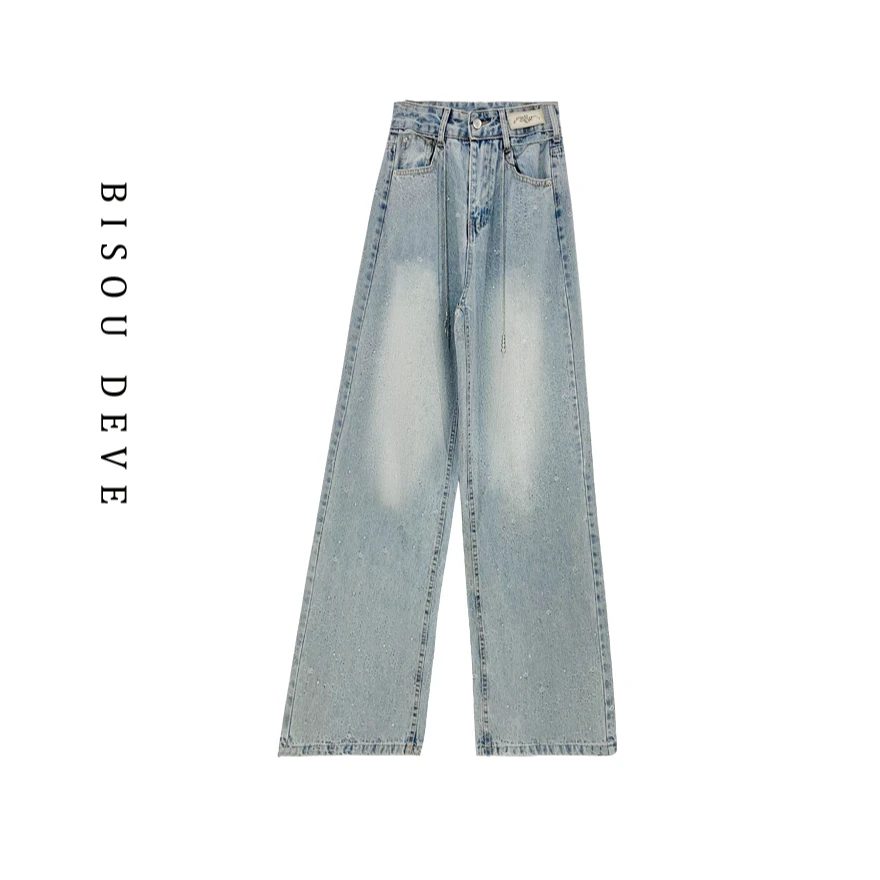 【大乔专属】满钻提花牛仔裤MV01105897