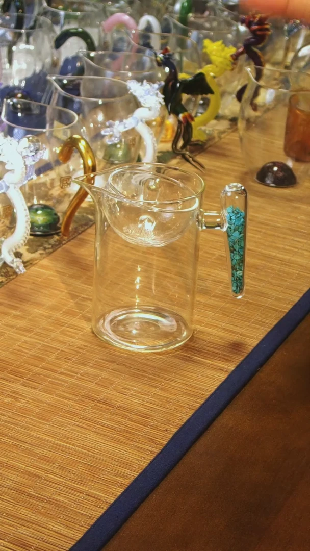 【闪购商品】绿松石半月公杯 晶焱金标