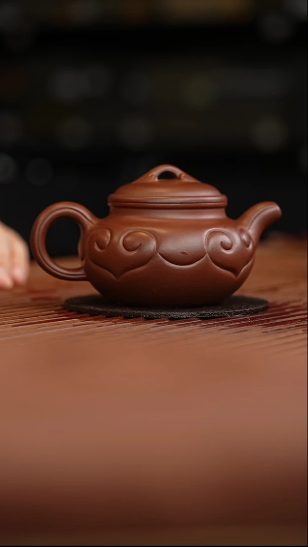 茶*士陈勤仙半手仿古如意