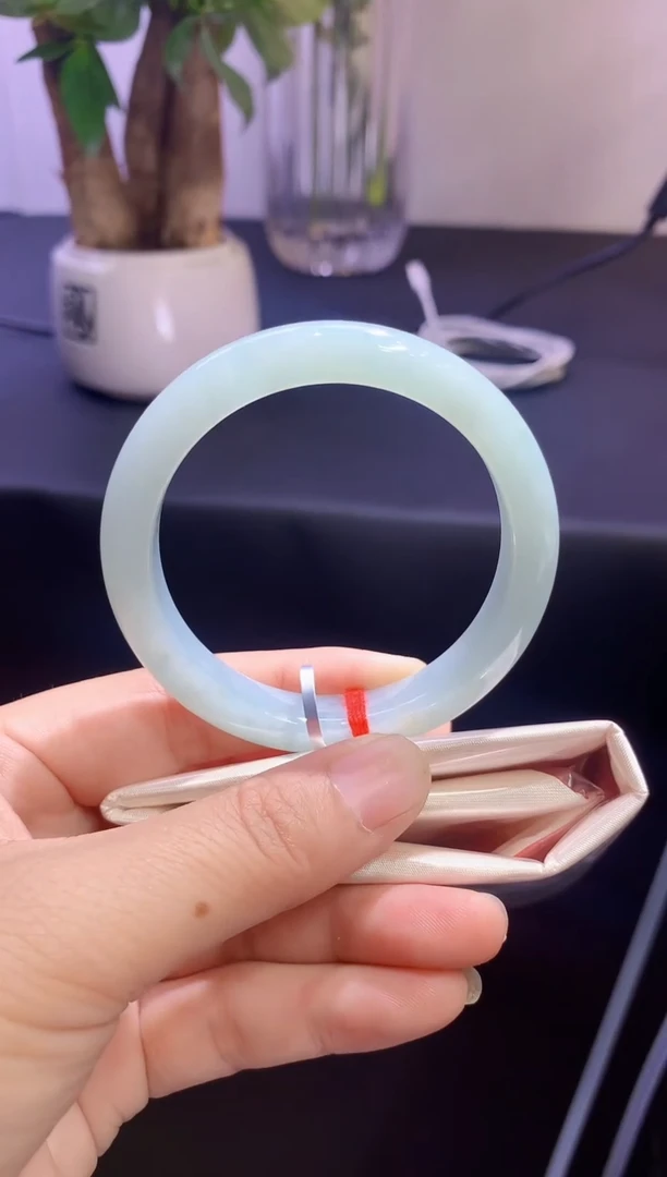 未镶嵌手镯翡翠翡翠手镯圈口53.3-t27