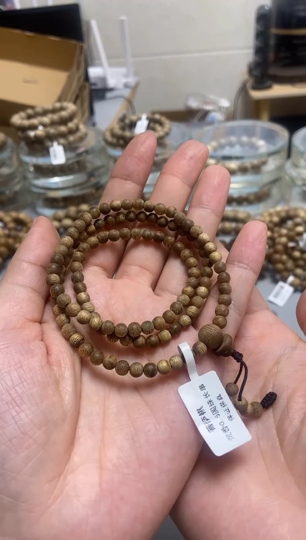 手串沉香菩萨棋圆珠长串0.5多样性发其一