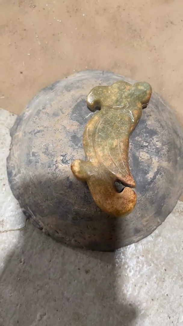 瓷片手工，手绘，陶瓷