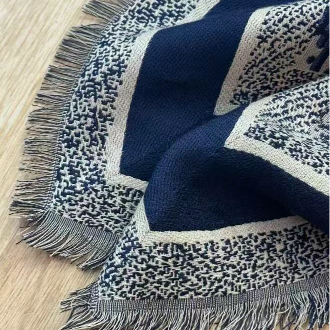 喜气咩咩·【大方巾】经典双面时尚百搭大披肩