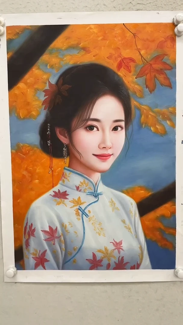 油画油画-人物-60-90厘米