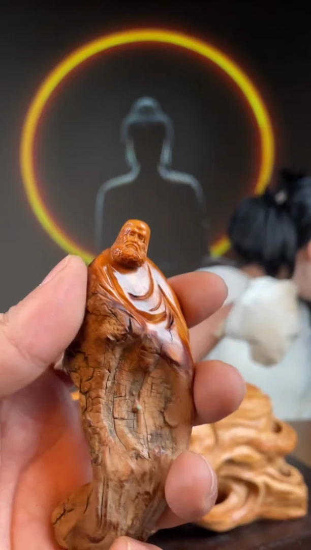 柏木（崖柏）手工摆件,先抢先得! 编号:341