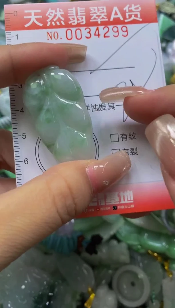 翡翠未镶嵌颈饰闪购0034299