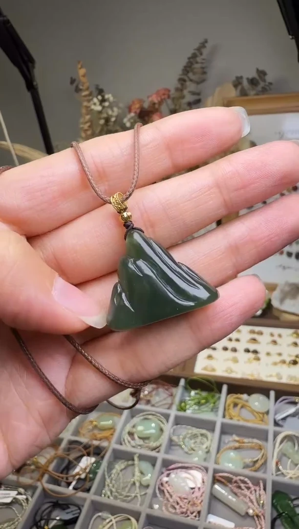 水晶摆件未镶嵌项链