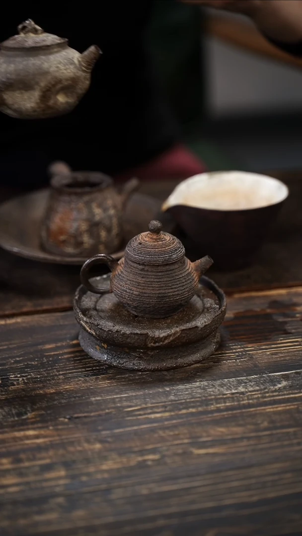 全手工制作  南蛮后手壶70cc