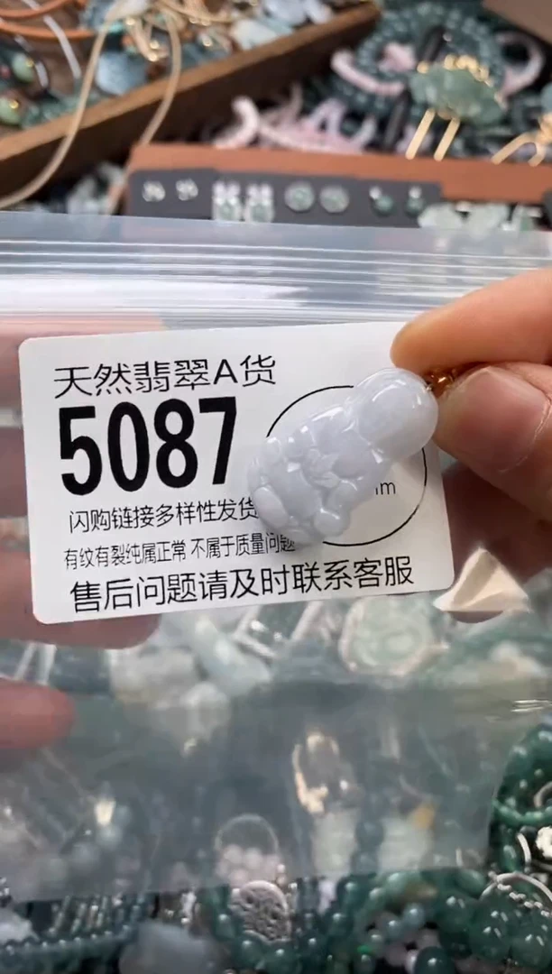 颈饰未镶嵌翡翠翡翠5087