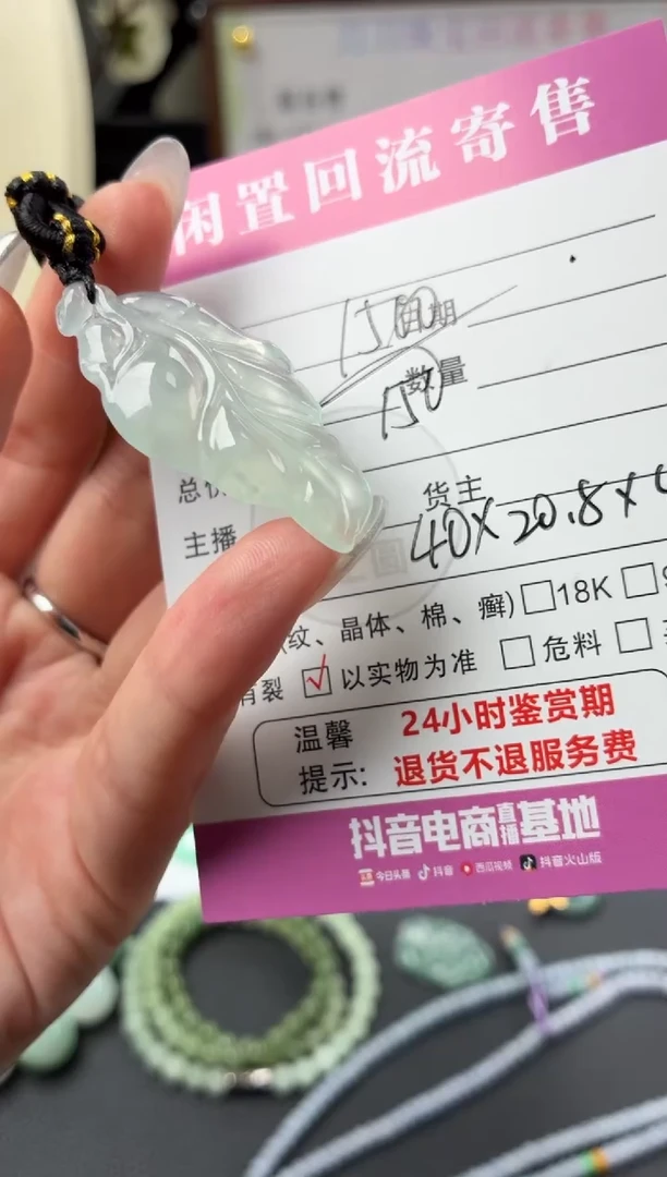 颈饰未镶嵌翡翠00000850