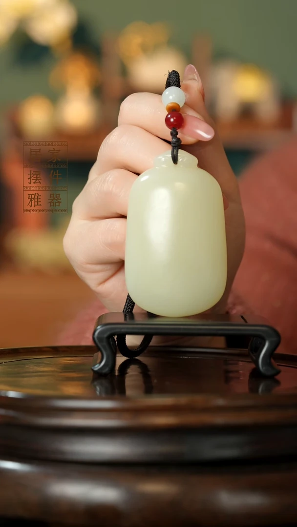 玉《如意手把》摆件