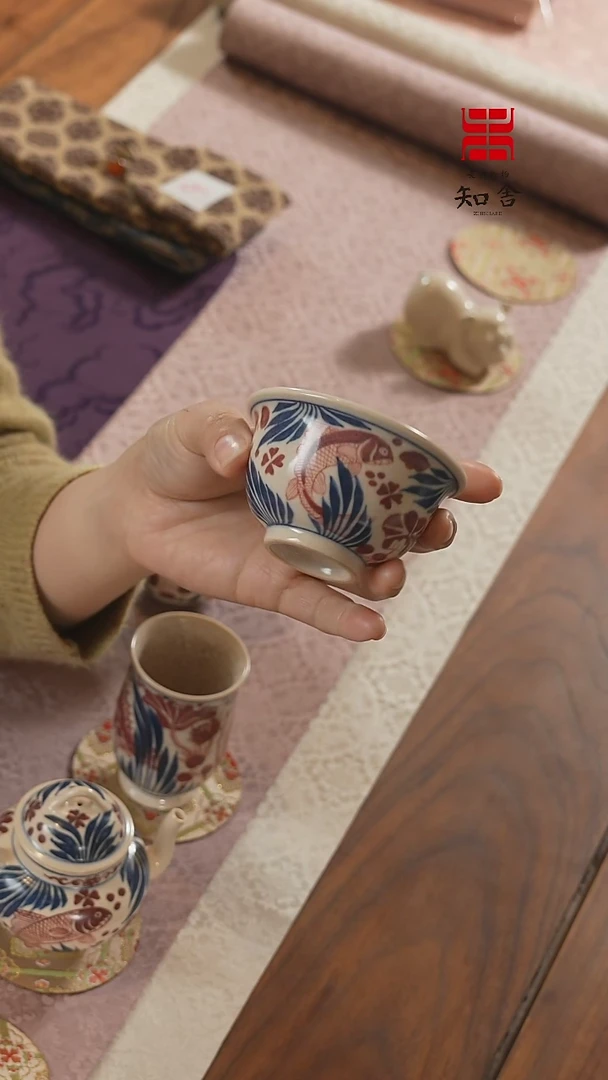 【闪购商品】织绣压手杯··········