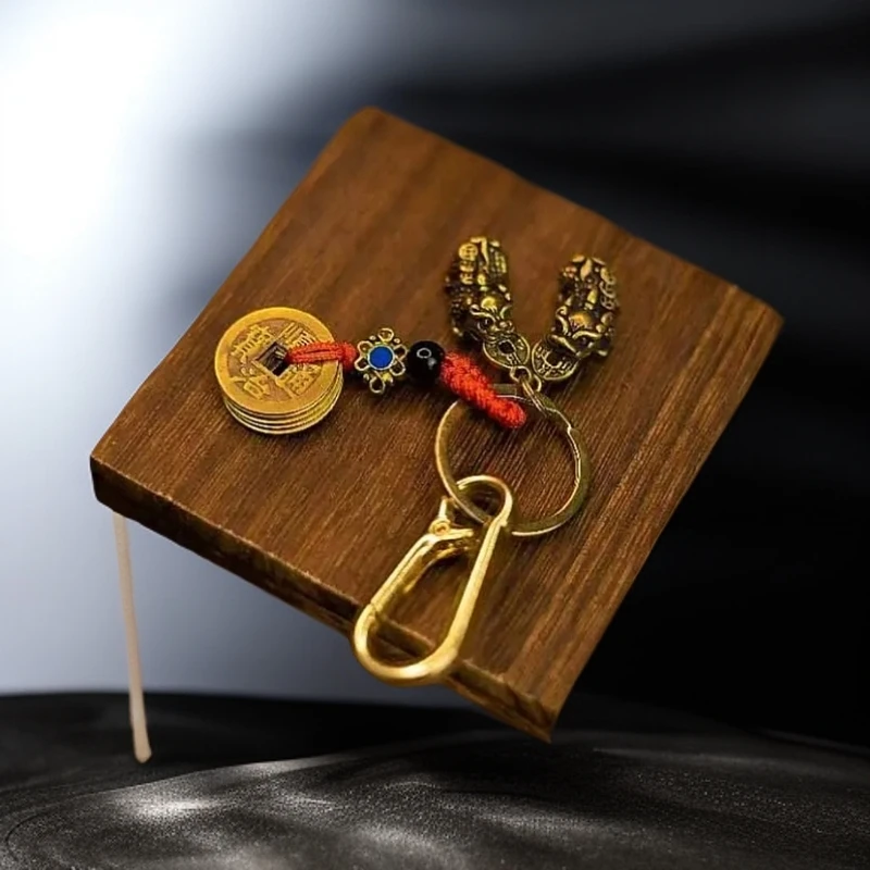 【李老师】蛇猴虎猪马专用 五D钱公母双貔貅专用挂饰