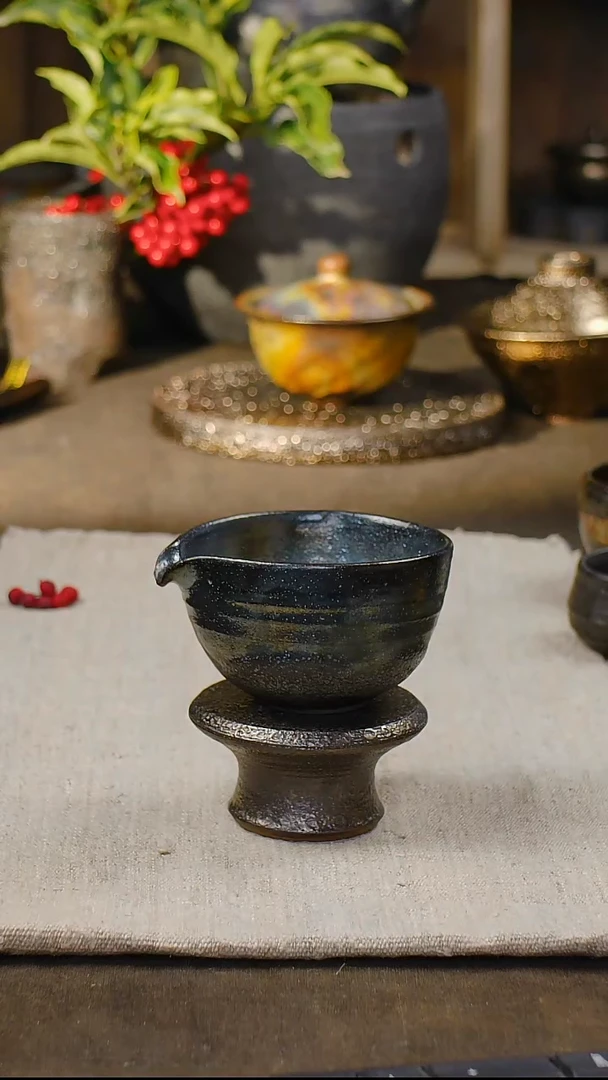 【闪购商品】明静砂器纯手作-------公道杯