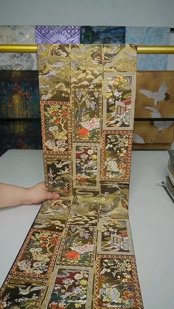 织绣织锦19琳派瑞祥锦