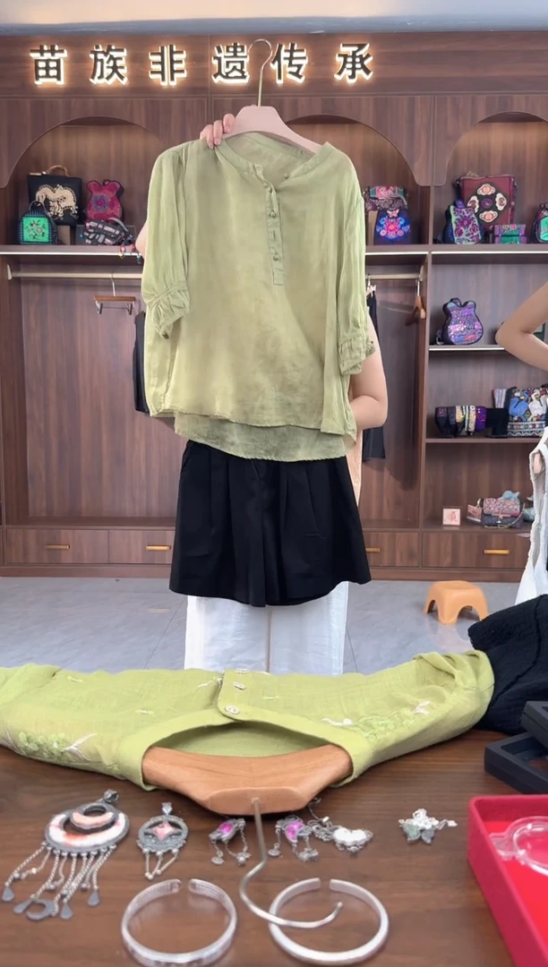 织绣扶光苗绣传承L52