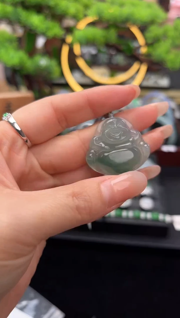 颈饰未镶嵌翡翠吊坠