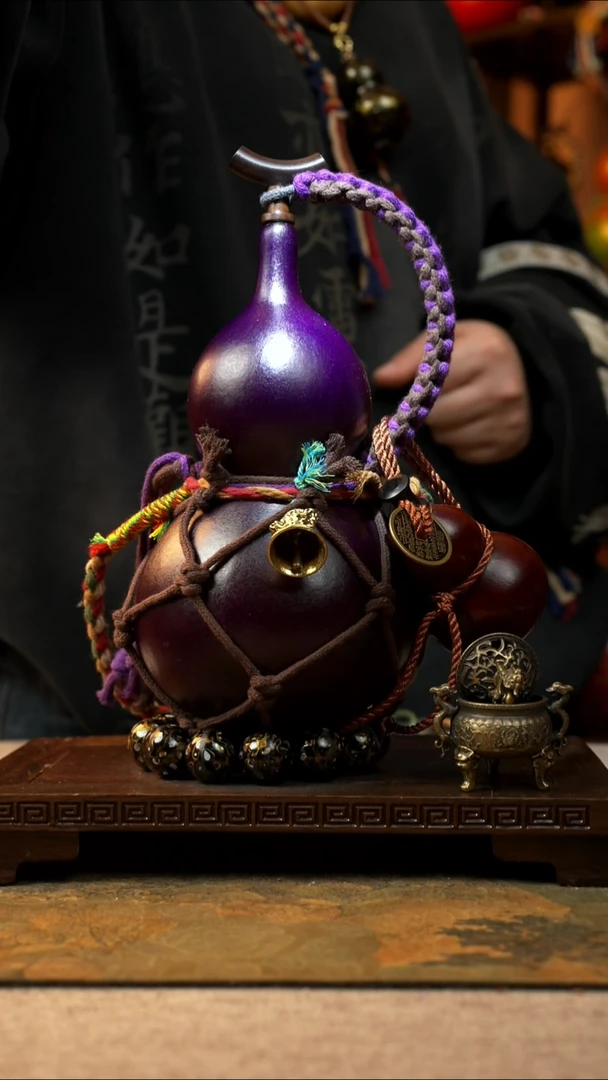 290大漆一物一拍记葫堂出品【不带手串】