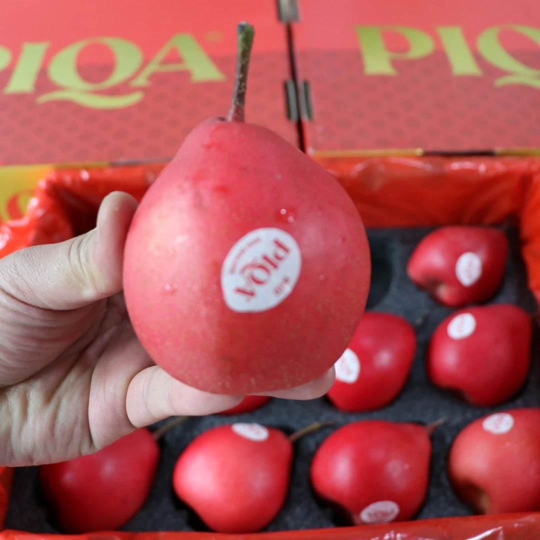 Piqaboo新西兰红啤梨一份（4个净重约800g）