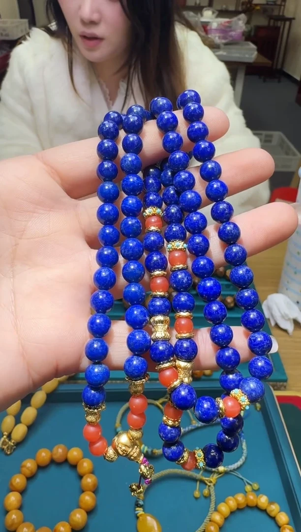 未镶嵌青金石颈饰多样性发一件 114