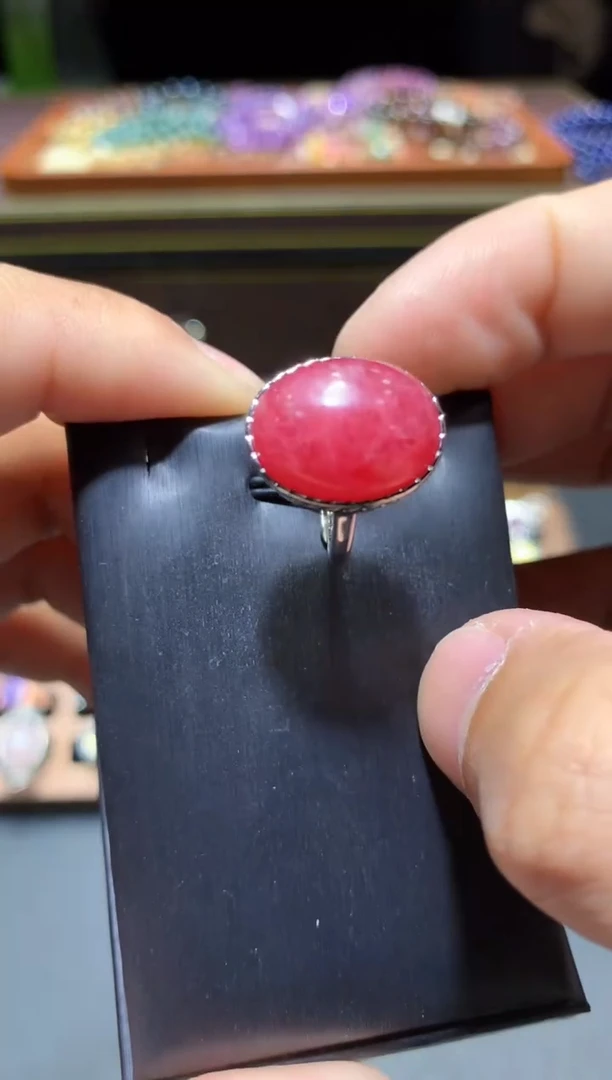 【闪购商品】蔷薇辉石戒指未镶嵌P118