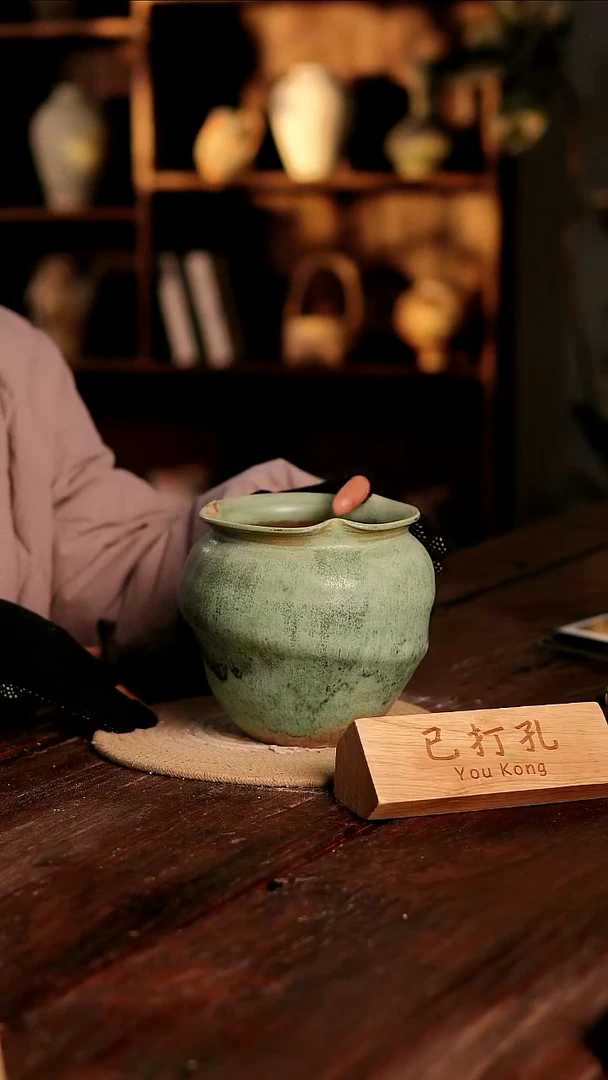 摆件28-493高度16口径13已打孔误差2孤品