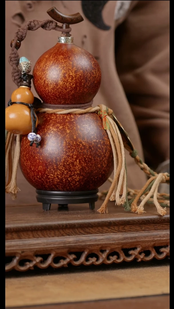 276号精品天然大漆酒葫芦一物一拍~