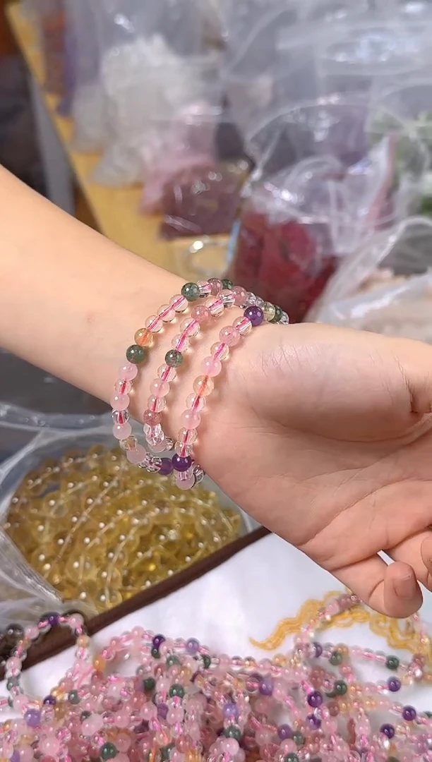 水晶手串未镶嵌046/多样性发其一/卡6