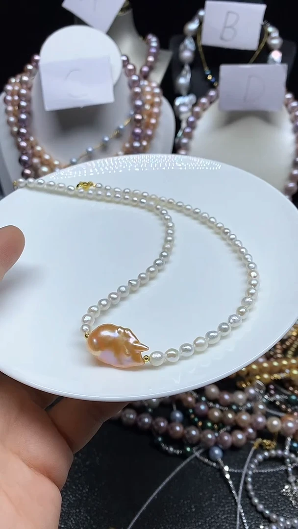 【闪购商品】淡水珍珠颈饰未镶嵌多人