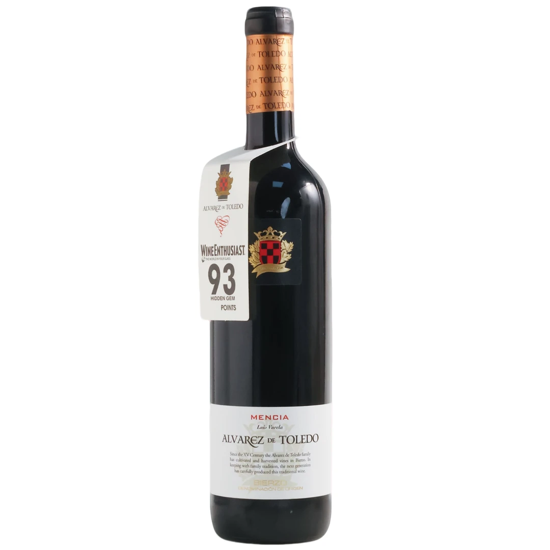 【原瓶进口】西班牙比埃索门西亚-托莱多干红葡萄酒13度750ML A
