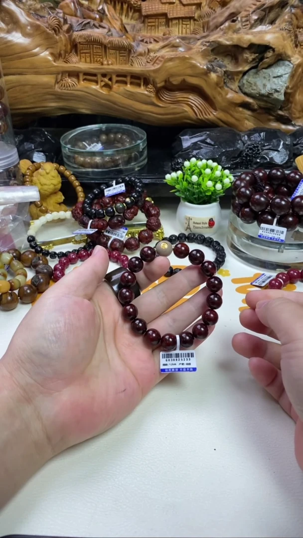 【闪购商品】小叶紫檀手串/手链印度小叶紫檀1.2