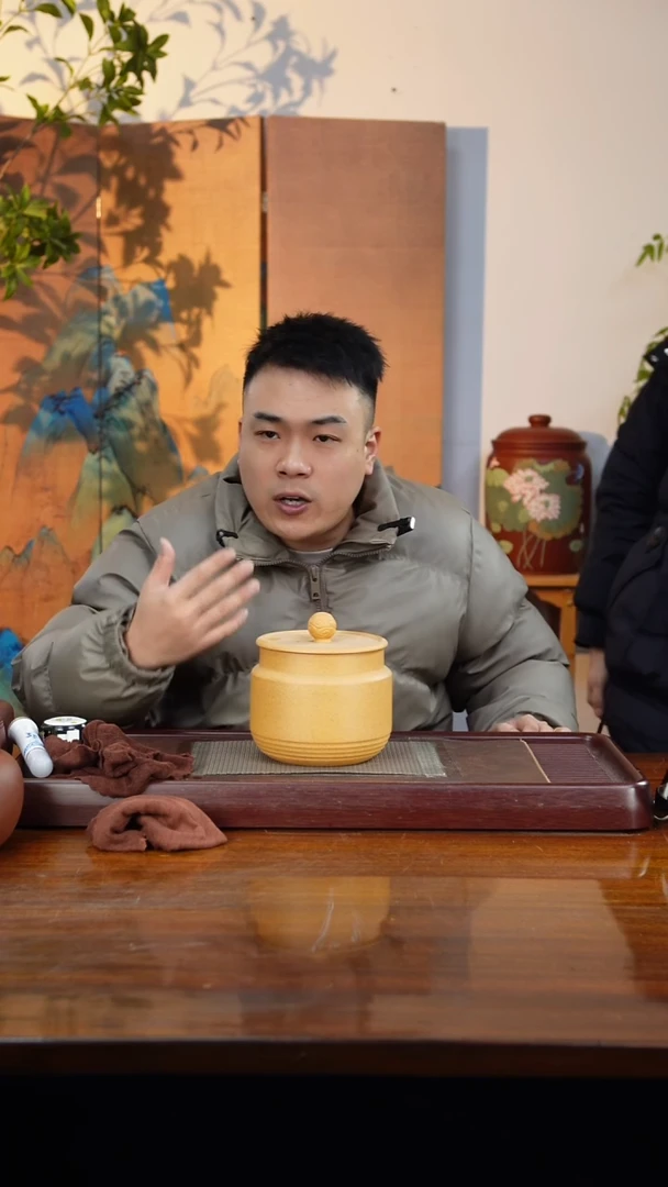 宜兴原矿紫砂茶叶罐