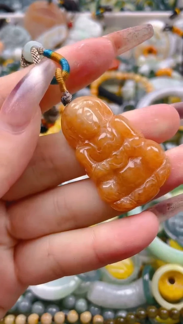 【闪购商品】翡翠颈饰未镶嵌/M/翡翠A货一图一物