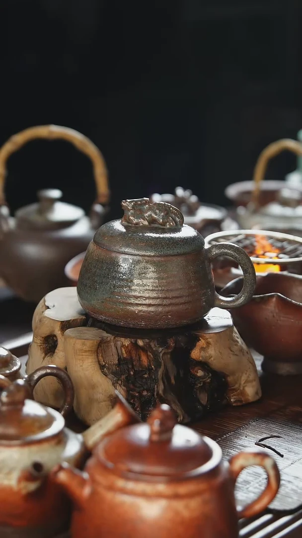 紫砂全手工盖杯盖杯