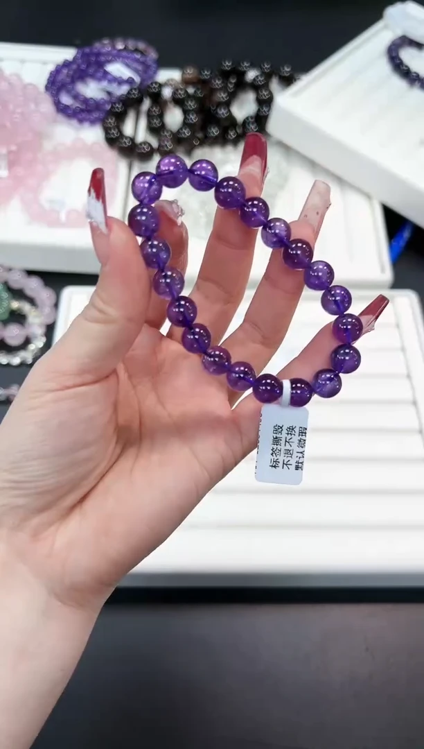 【闪购商品】水晶手串未镶嵌42d多样性发其一/1条默认微瑕
