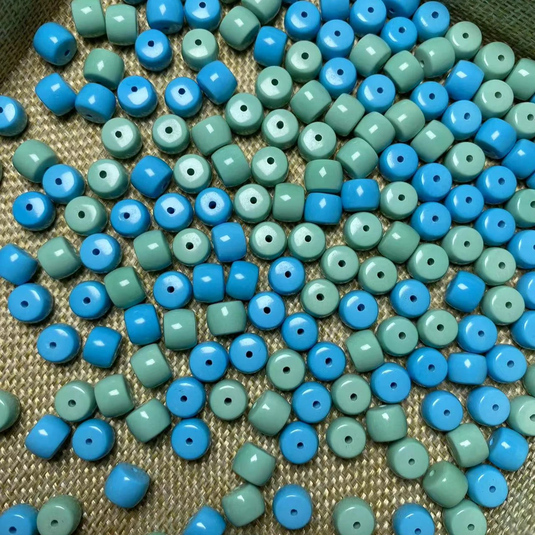 湖北高瓷直切多尺寸单珠串珠DIY配饰