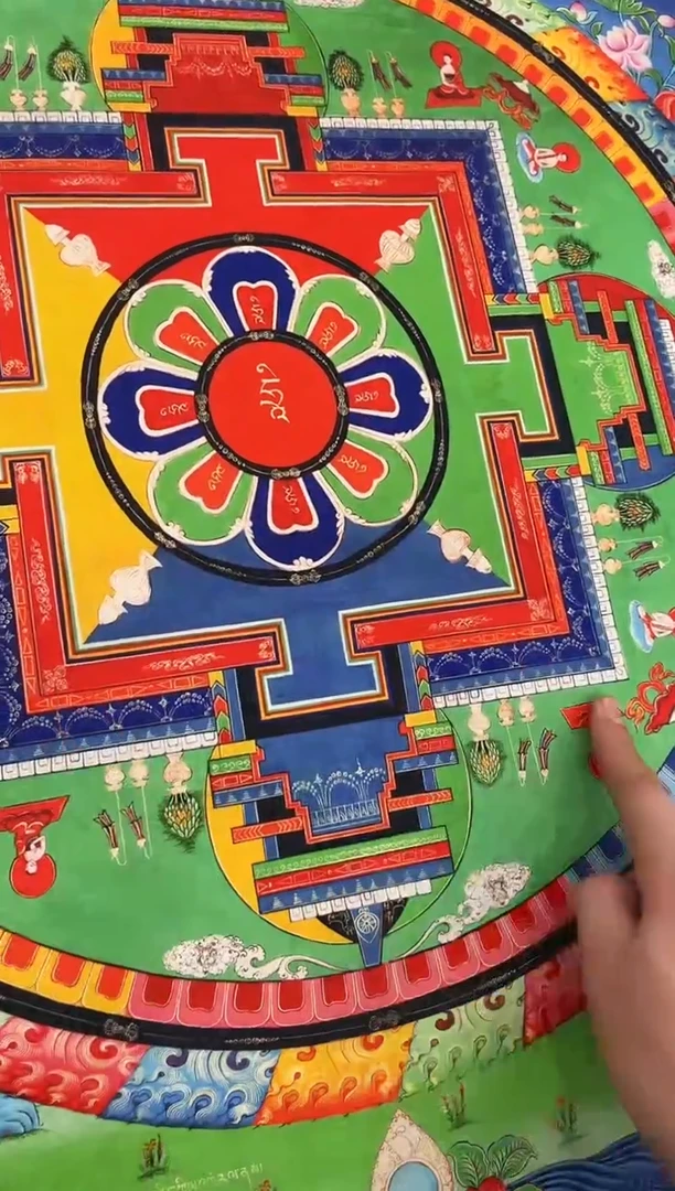 卷轴画唐卡16067