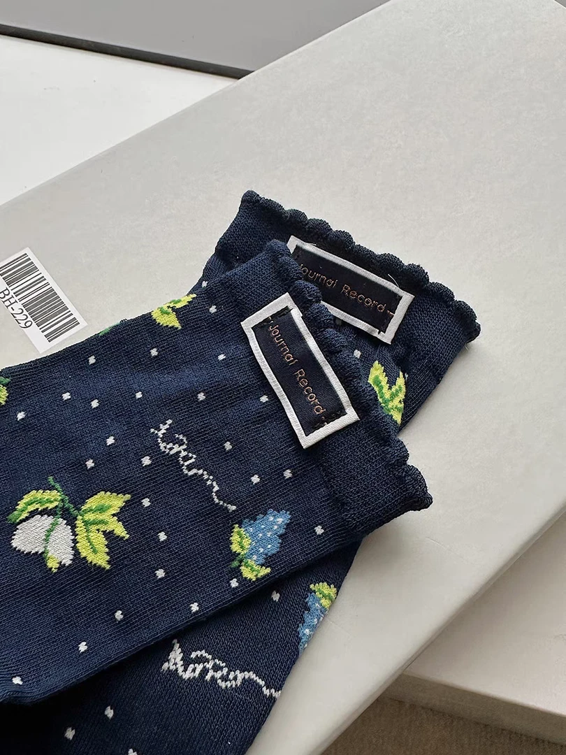 【IN11全球买手店】Joural Record 百搭时尚堆堆袜