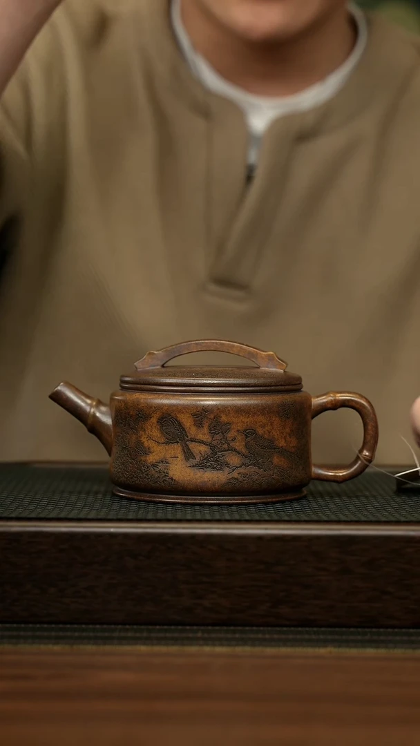 【闪购商品】紫砂茶壶宜兴原矿 手工 紫砂壶容量350CC